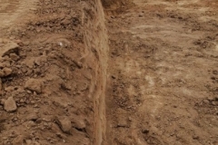Excavación con retroexcavadora